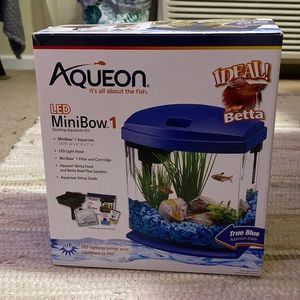 Betta fish 1 gallon aquarium tank